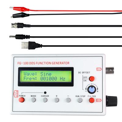 FG-100 1Hz-500KHz dds函数信号发生器 Function Signal Generato