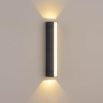 简约户外防水壁灯LED室外北欧楼梯过道灯创意庭院外墙阳台壁灯