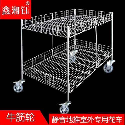 摆摊小推车促销花车货架折叠多功能地摊可移动带轮特价展示台