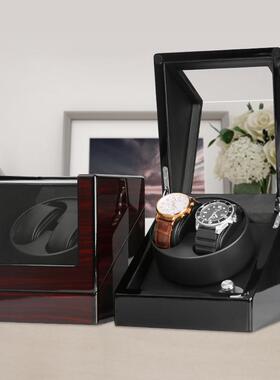 新款2+0开盖自停带LED彩灯5档位亮光摇表器腕表转表器黑色2色可选