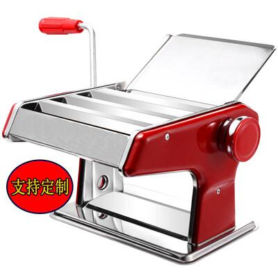 加厚晋腾手摇家用面条机不锈钢手动压面机多功能饺子皮饨皮擀面机