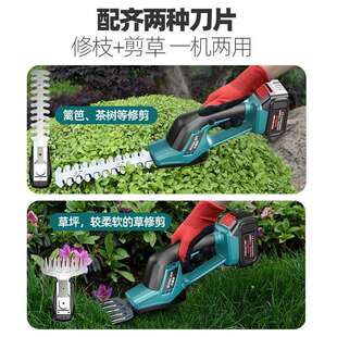 充电式割草机小型家用电动剪草机修剪除草手持锂电打草机园艺铭州