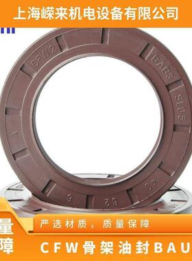 德国CFW Simrit油封BA BAUSL型 FKM氟胶耐高温骨架