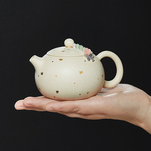 宜兴原矿紫砂壶名家手工羊脂玉西施壶泡茶壶功夫茶具套装家用单壶