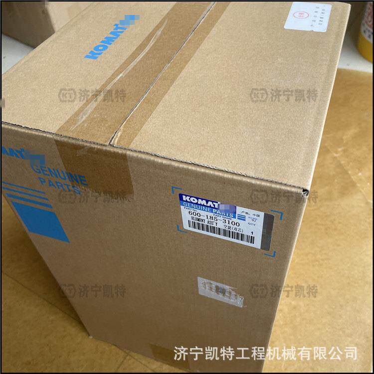 600-185-3100空气滤芯 PC200/210-7液压履带挖掘机空气滤清器