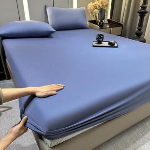 60支全棉床笠A类儿童床垫保护罩酒店加厚纯棉宿舍单人枕套三件套