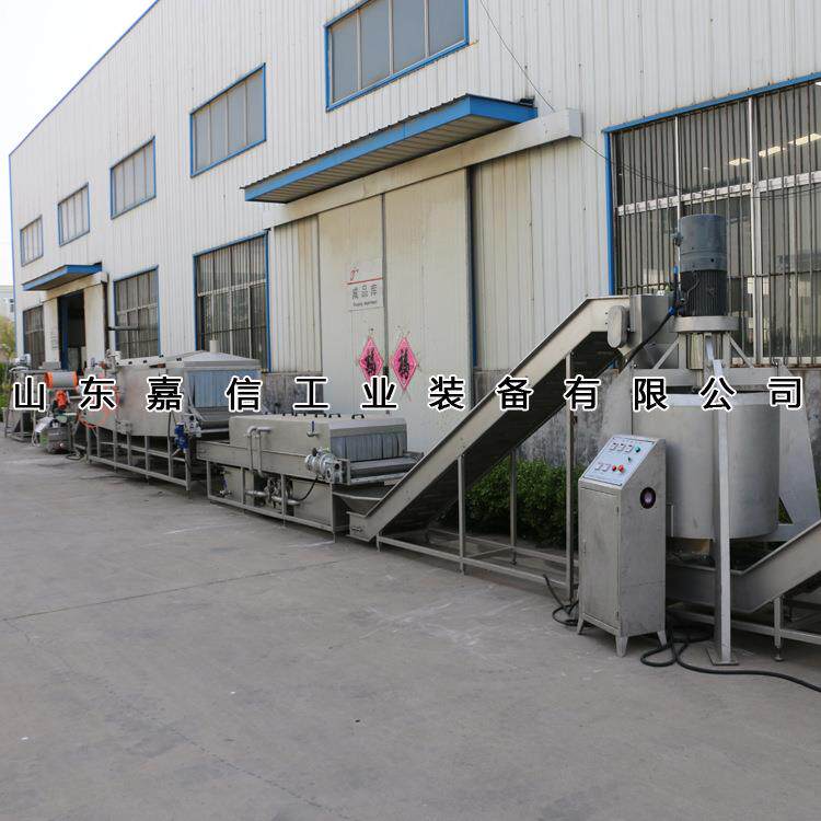 厂家供应玉米清洗漂烫冷却烘干线黄秋葵漂烫机加热食品级果蔬