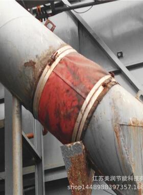 厂家供应 排风管软接头 红色灰色规格多 性能稳定 硅钛防火软接头