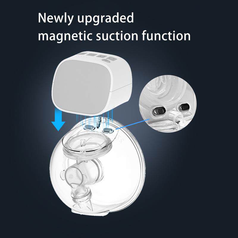 电动吸奶器单边一体式穿戴吸乳器自动智能亚马逊直供便携式产后
