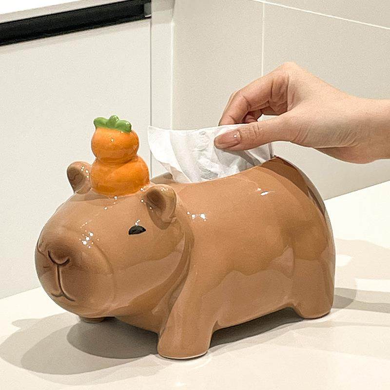 创意可爱纸巾盒客厅简约茶几桌面摆件装饰品收纳家用餐巾纸抽纸盒,鲜花速递/花卉仿真/绿植园艺,割草机/草坪机,淘宝优惠券,粉丝福利购,淘宝优惠卷