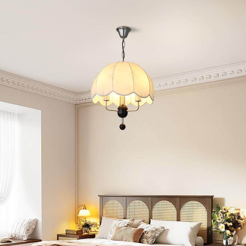 法式复古主卧室吊灯南洋风布艺印花餐厅灯设计师吧台书房灯具,鲜花速递/花卉仿真/绿植园艺,割草机/草坪机,淘宝优惠券,粉丝福利购,淘宝优惠卷