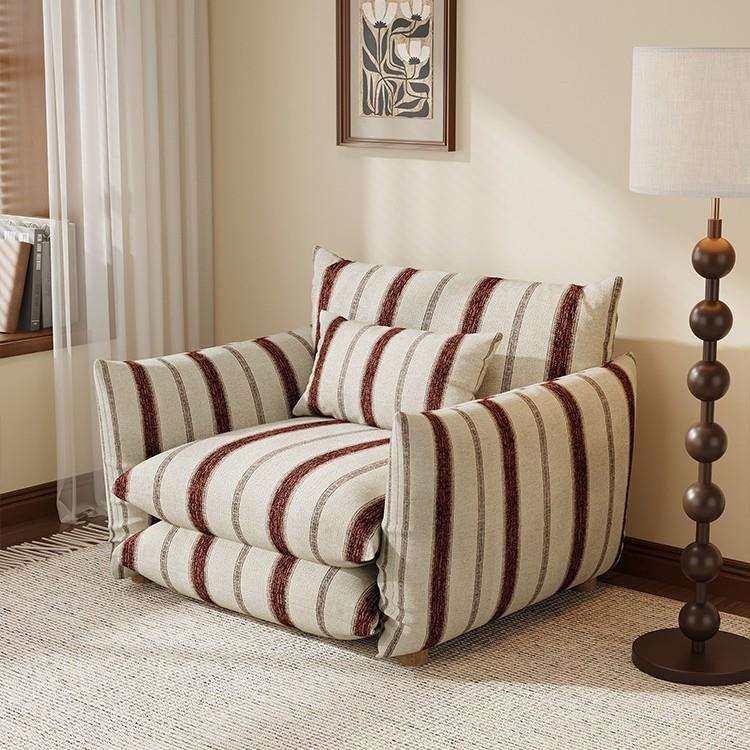 中古风单人沙发椅慵懒法式复古客厅阳台休闲设计师懒人沙发,鲜花速递/花卉仿真/绿植园艺,割草机/草坪机,淘宝优惠券,粉丝福利购,淘宝优惠卷