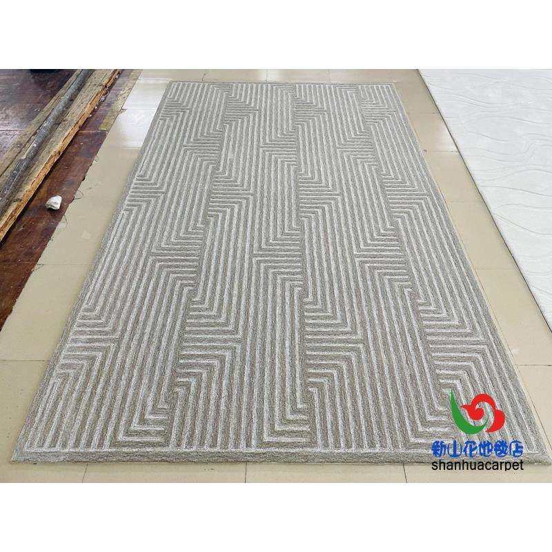 现代简约灰色长方形格子中式客厅茶几沙发地毯大厅接待室贵宾室,鲜花速递/花卉仿真/绿植园艺,割草机/草坪机,淘宝优惠券,粉丝福利购,淘宝优惠卷