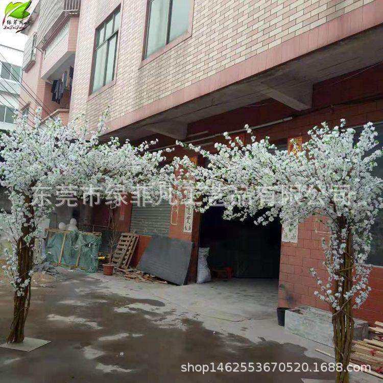 厂家供应梨花树 婚庆礼仪道具摆设桃花树 造景园林桃树