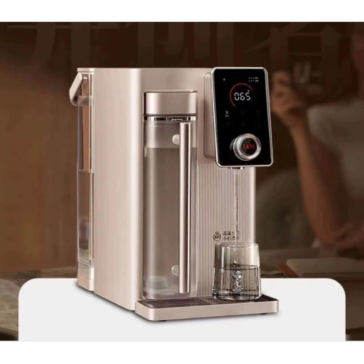 IAM矿泉饮水机X6S反渗透过滤家用台式即热净饮降温矿化直饮一体机