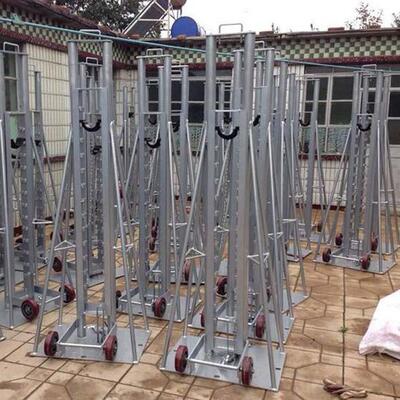 DLO11-3梯形电缆放线架液压电缆线盘支架3T5T10T电力施工放线架