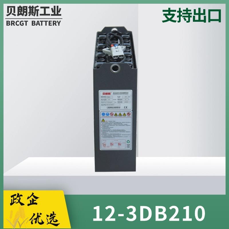 12-3DB210叉车24V蓄电池组广东厂家 牵引电瓶现货12-3PBS/210