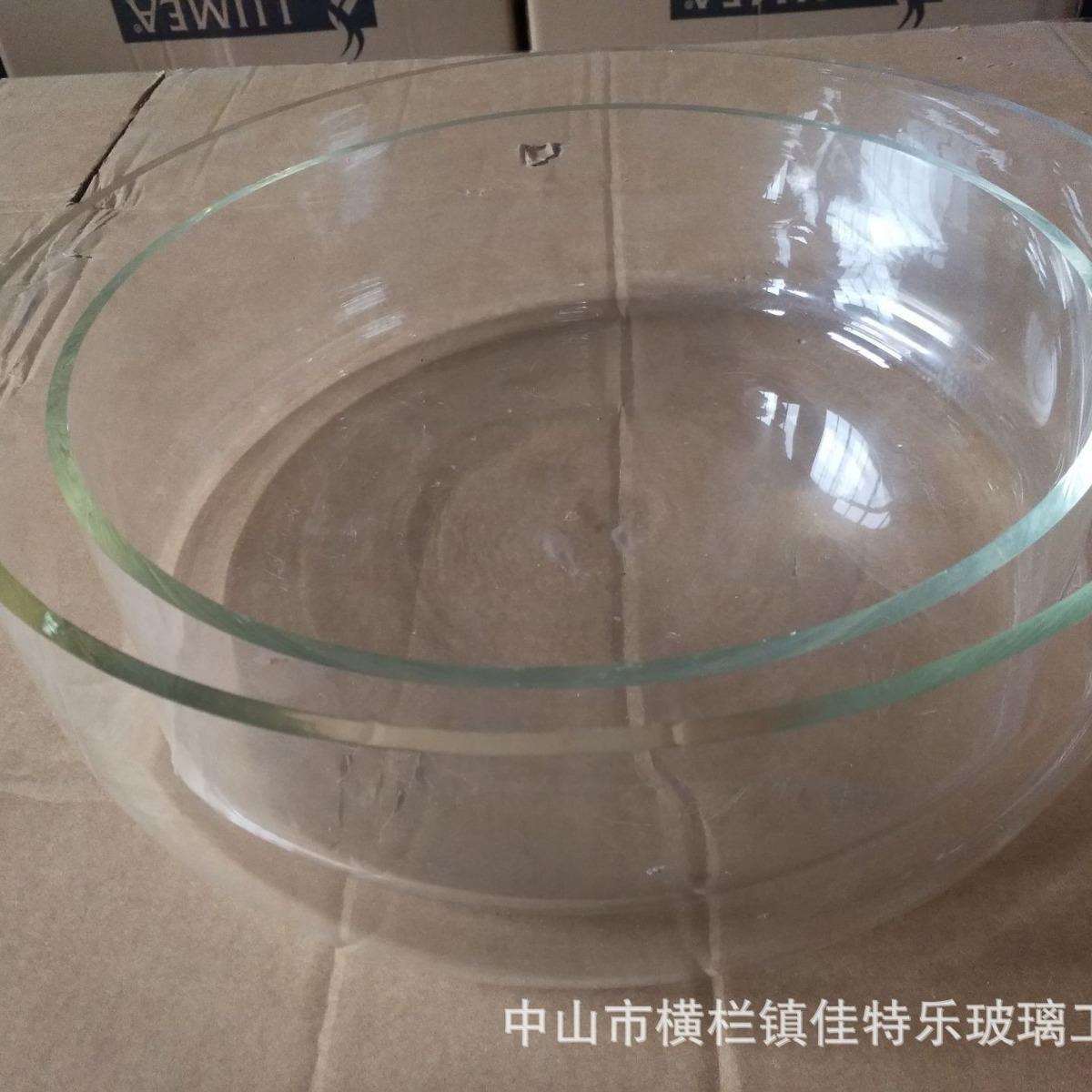 大直径35CM封底玻璃 承受高温玻璃缸 厂家直售