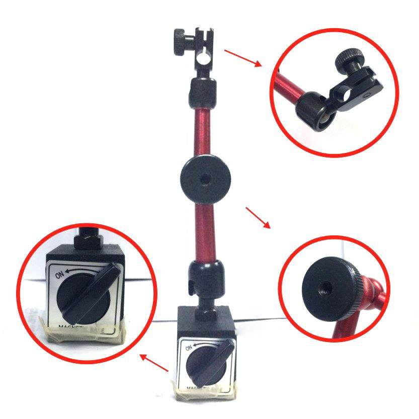 磁性杠杆百分表座 较表座 机械万向小表座 磁性表座