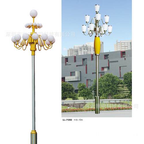 庭院灯led中华灯道路灯具玉兰灯城市街道灯公园广场灯景区景观灯