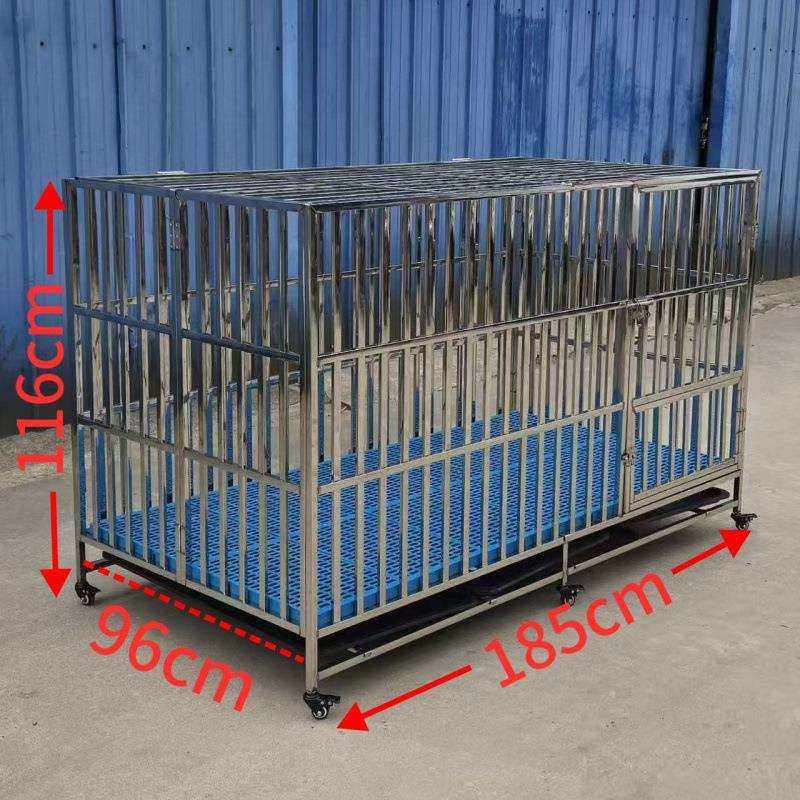 不锈钢狗笼子可折叠金毛拉布拉多边牧宠物笼室内外加厚中大型狗笼,鲜花速递/花卉仿真/绿植园艺,割草机/草坪机,淘宝优惠券,粉丝福利购,淘宝优惠卷