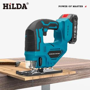 电动曲线锯 木工手工小型迷你多功能曲线电锯手持木板线锯切割机