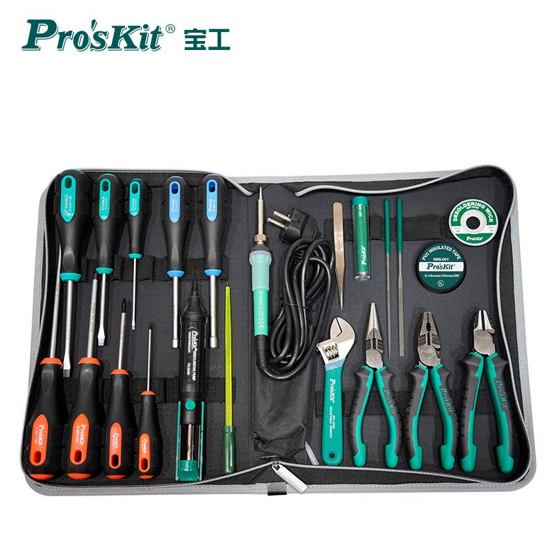 宝工(Pro'sKit)PK-813H 家用维修工具组 五金工具套装(22件)