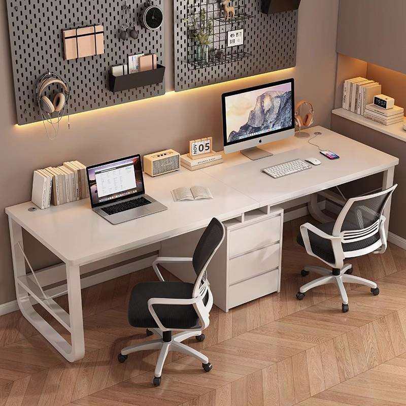 双人电脑桌台式家用长书桌卧室并排电竞桌简约办公桌学生写字桌子,鲜花速递/花卉仿真/绿植园艺,割草机/草坪机,淘宝优惠券,粉丝福利购,淘宝优惠卷