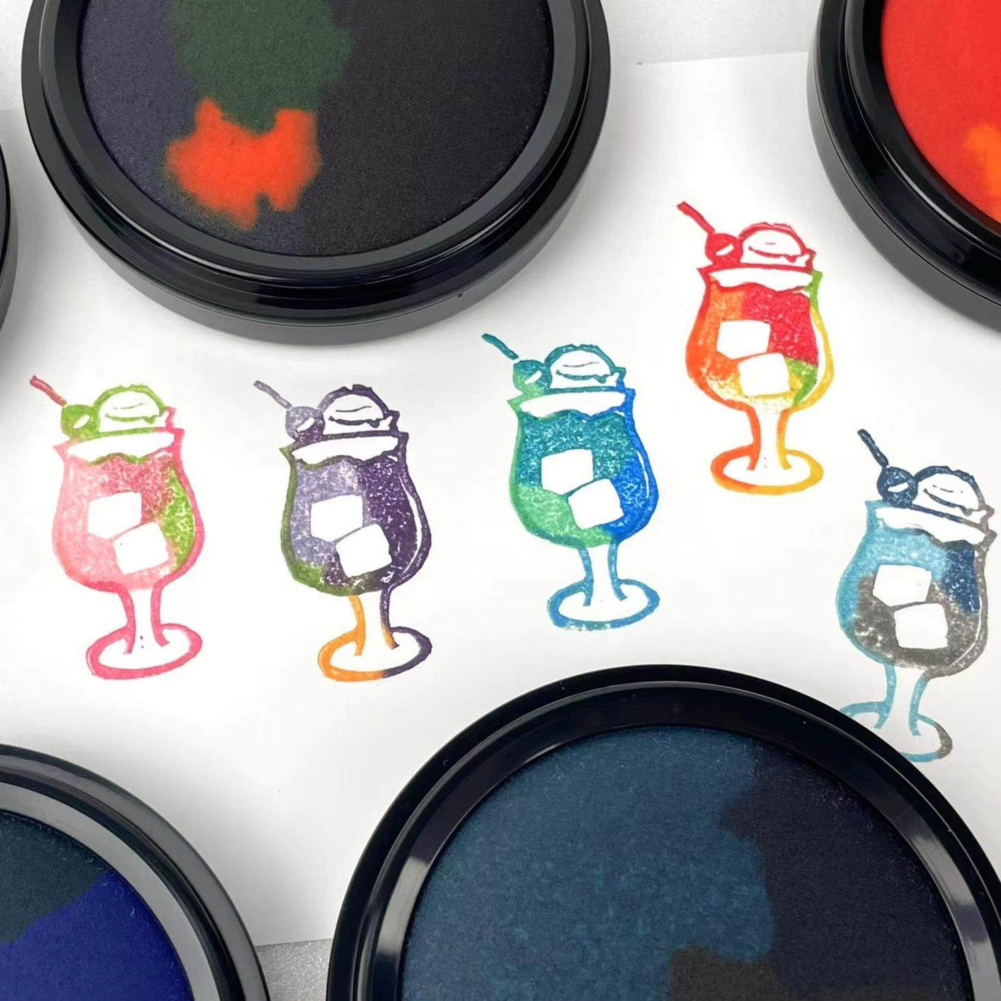 日本旗牌Shachihata日本同步限量发售幻彩朱肉印台我的颜色 包邮,文具电教/文化用品/商务用品,财务证明用品,淘宝优惠券,粉丝福利购,淘宝优惠卷