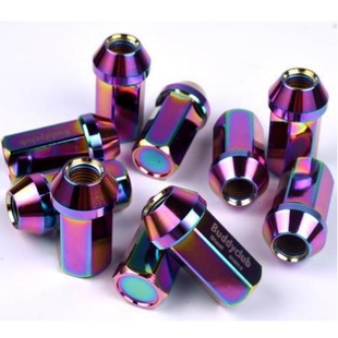 含税 改装轮胎螺母35CrMo 12级铁螺母 Hex 19mm 长度45mm M12M14