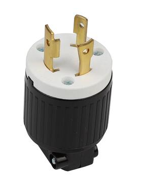 LK6332 NEMA L6-30P大负载大功率美规发电机插头防脱落30A