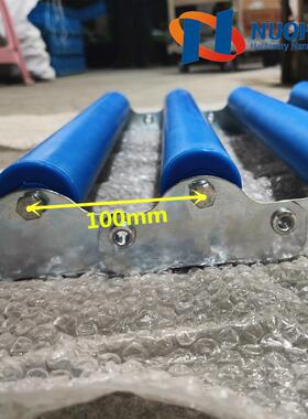 PP滚筒输送梯可卷式地辊线折叠式滚子线卸货携带方便可拼接长度