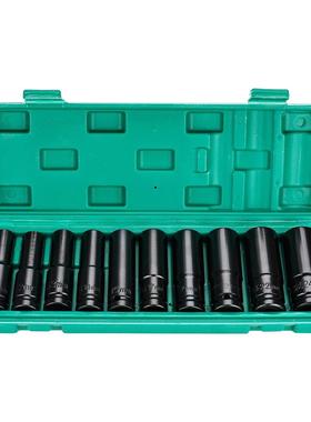 厂直10pcs1/2套筒电动扳手套筒气动风炮内六角加长套筒头套