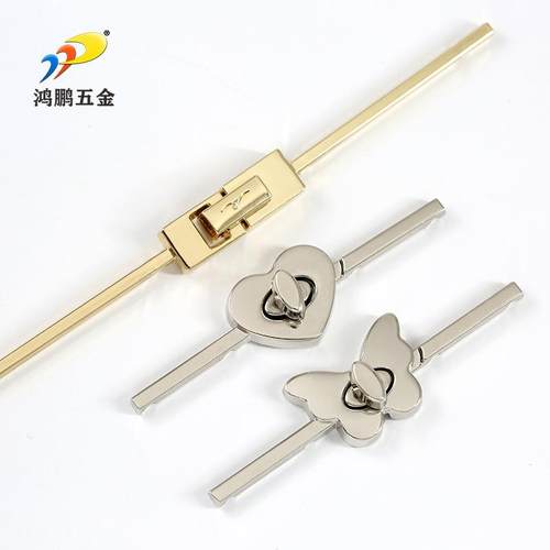 衣角扣一字对扣领口扣服装装饰扣 腰带扣蝴蝶爱心拧锁扣打结扣环