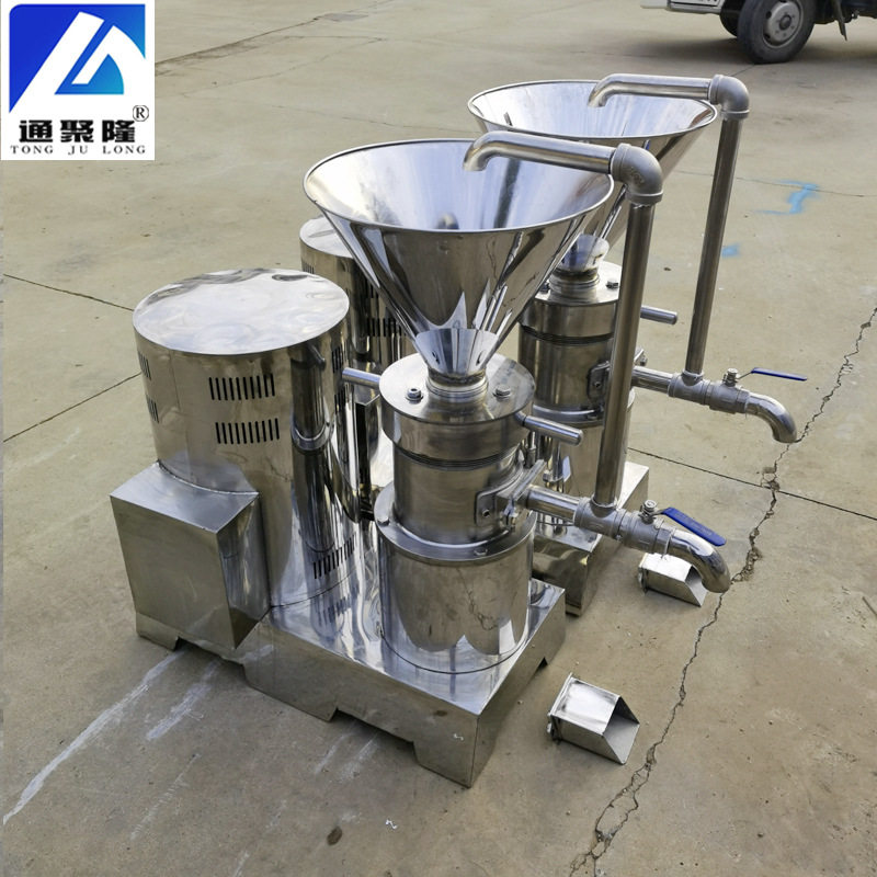 厂家直供骨泥机不锈钢胶体磨中药材研磨机 黄豆研磨机大型胶体磨,机械设备,研磨机,淘宝优惠券,粉丝福利购,淘宝优惠卷