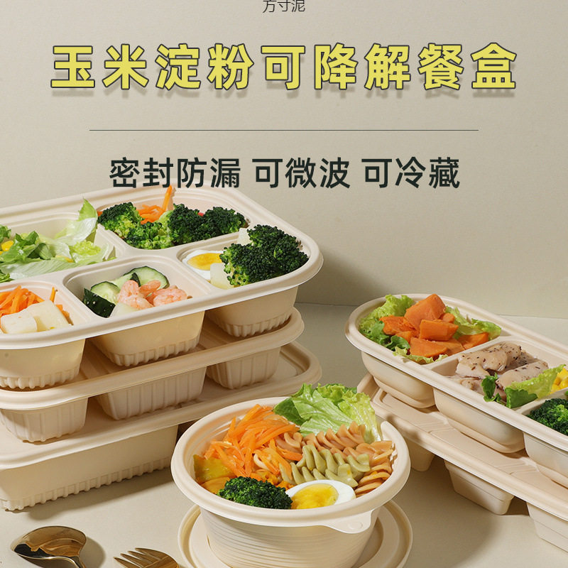 一次性餐盒可降解食品级长方形多格外卖带盖打包饭盒厂供应链,餐饮具,一次性餐盒,淘宝优惠券,粉丝福利购,淘宝优惠卷