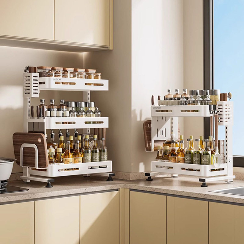 不锈钢厨房调料置物架筷子刀架家用台面多功能调味收纳架多层,厨房/烹饪用具,厨房置物架/置物柜/角架,淘宝优惠券,粉丝福利购,淘宝优惠卷