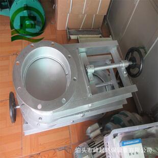 手动插板阀 双向插板阀控制流量大小 DN900圆口闸板门 水渠挡板阀