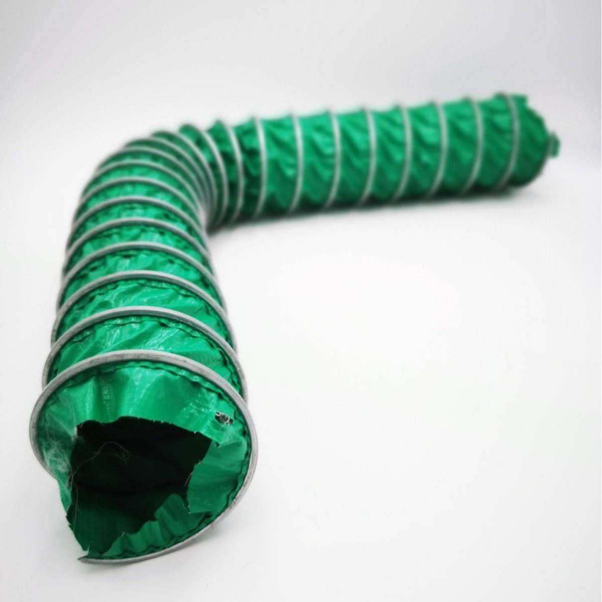 绿色防水高温三防布夹式风管帆布收缩布风管船用螺旋通风风筒,基础建材,风管,淘宝优惠券,粉丝福利购,淘宝优惠卷