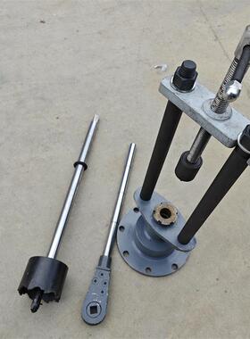 AX-ZG2-S-100型手动钻孔机 不停水开孔设备 重油路带压堵漏钻孔机