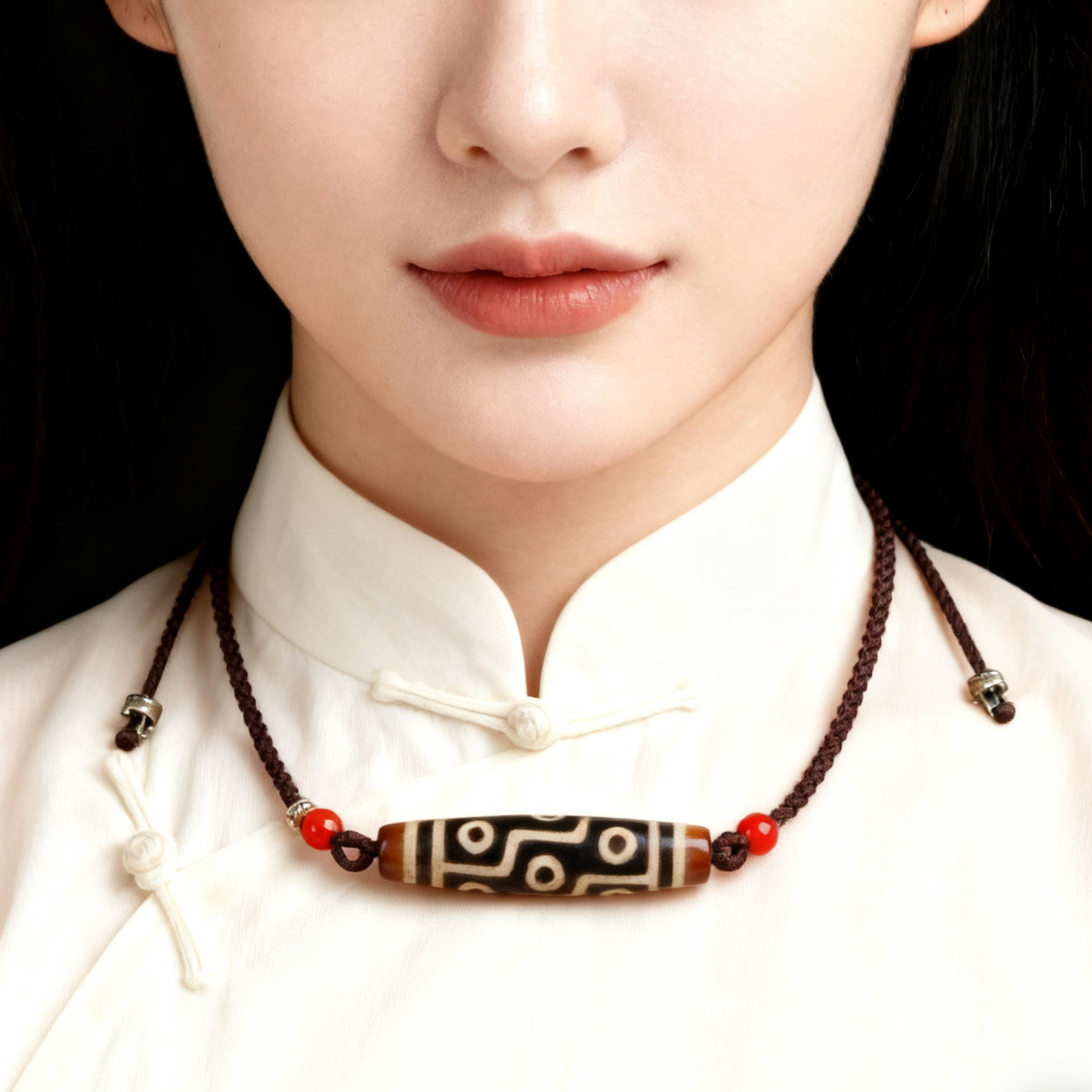 欧说珠宝西藏圣物高油包浆老九眼玛瑙天珠项链转运珠送男女礼物,珠宝/钻石/翡翠,颈饰,淘宝优惠券,粉丝福利购,淘宝优惠卷