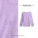 KaityLuLu 立体小花套头针织上衣KT304W003 个性