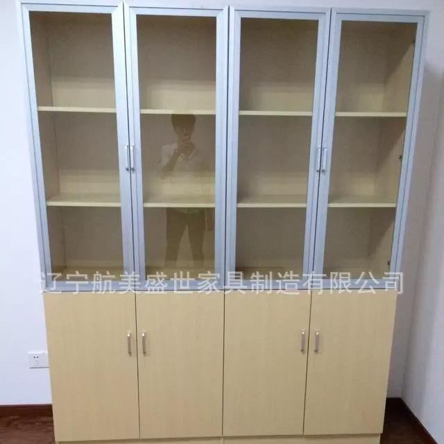 沈阳板式文件柜木质带锁资料柜子档案柜储物柜书柜生产厂家可采购
