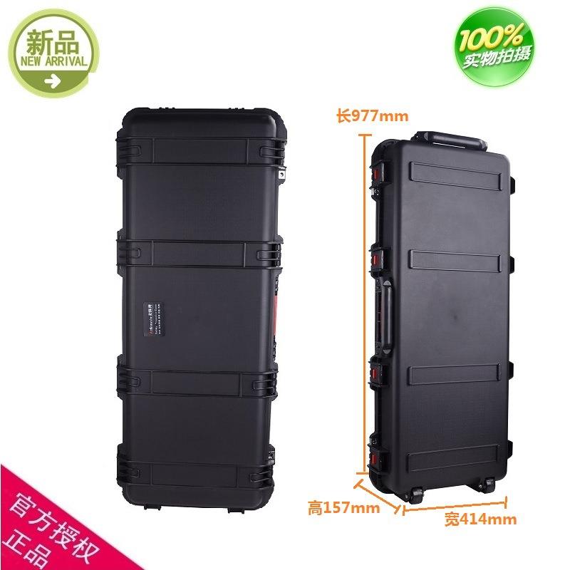 安保得PP-12空箱 防水电子防潮密封箱塑料安全防护箱长箱子仪器箱