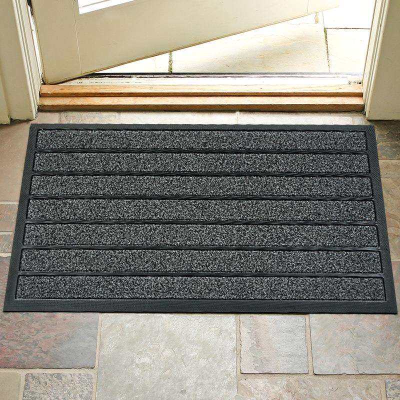 跨境亚马逊入户门垫蹭泥刮沙进门脚垫防滑耐磨条纹地毯草坪丝地垫,鲜花速递/花卉仿真/绿植园艺,割草机/草坪机,淘宝优惠券,粉丝福利购,淘宝优惠卷