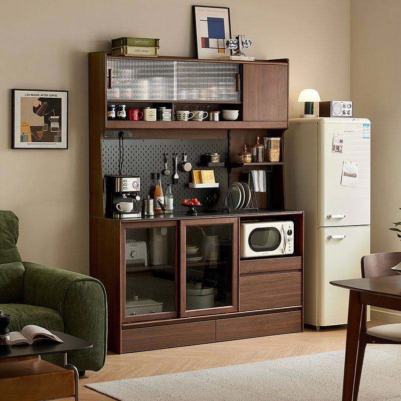 中古风餐边柜子靠墙一体储物柜客厅置物架茶水家用家具,住宅家具,餐边柜,淘宝优惠券,粉丝福利购,淘宝优惠卷