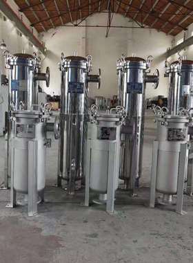 DL-1P1S不锈钢单袋式过滤器304、316L材质工业滤袋式过滤机工业级
