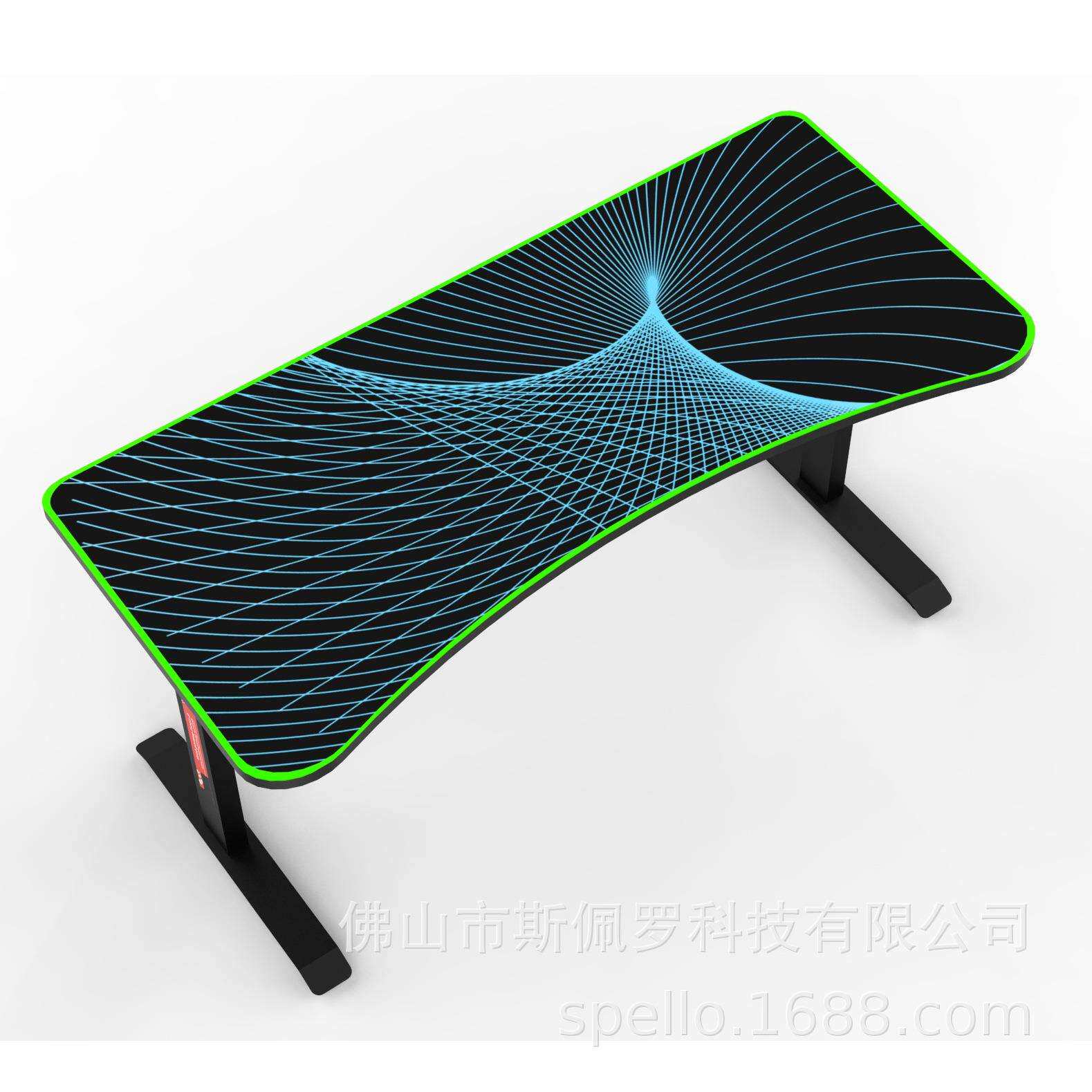 电竞桌椅套装台式电脑桌轻奢工作台全套一体桌子卧室家用书桌