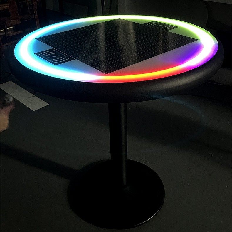 户外防水太阳能智能圆桌无线USB手机充电桌桌子厂家光伏太阳能板,住宅家具,阳台桌,淘宝优惠券,粉丝福利购,淘宝优惠卷