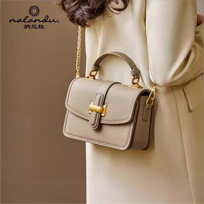 纳兰杜包包女斜挎包2026新款夏女士手提包大气妈妈包真皮女包单肩